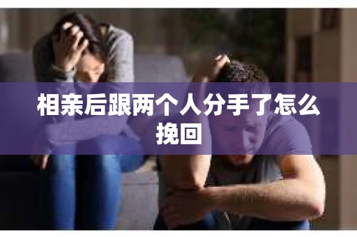 相亲后跟两个人分手了怎么挽回