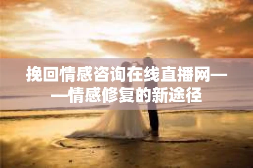 挽回情感咨询在线直播网——情感修复的新途径