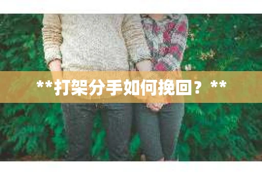 **打架分手如何挽回？**