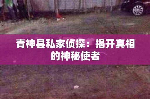 青神县私家侦探：揭开真相的神秘使者