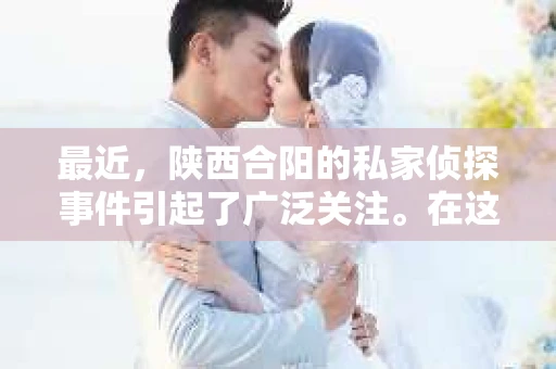 最近，陕西合阳的私家侦探事件引起了广泛关注。在这个信息爆炸的时代，隐私保护显得尤为重要。今天，我们就来聊聊这个事件，看看它背后的一些故事。