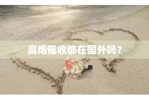 高炮催收都在国外吗？