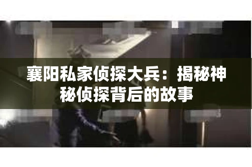 襄阳私家侦探大兵：揭秘神秘侦探背后的故事