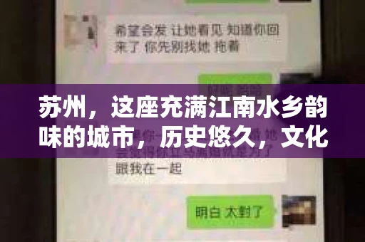 苏州，这座充满江南水乡韵味的城市，历史悠久，文化底蕴深厚。在这样一个充满故事的地方，私家侦探公司自然也不少。那么，苏州哪有私家侦探公司呢？今天，我就来给大家盘点一下。