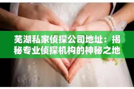 芜湖私家侦探公司地址：揭秘专业侦探机构的神秘之地