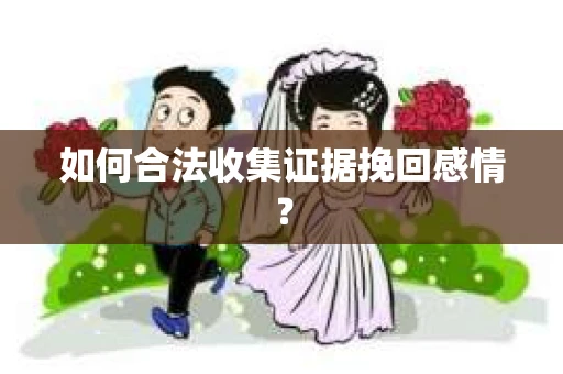 如何合法收集证据挽回感情？
