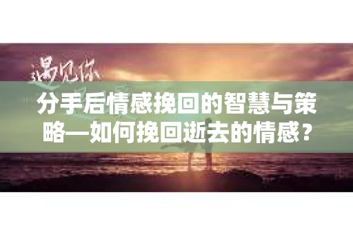 分手后情感挽回的智慧与策略—如何挽回逝去的情感? 分手后情感挽回的智慧与策略—如何挽回逝去的情感?